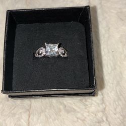 Moissanite ring