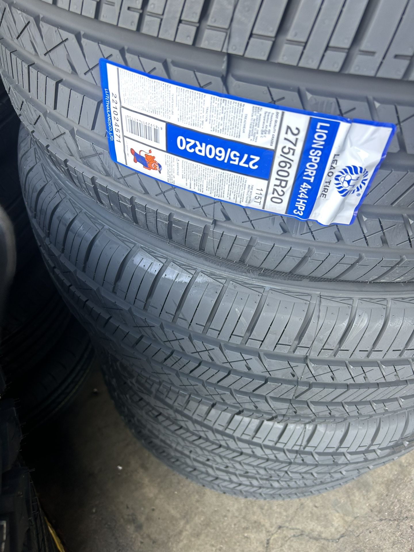 275 60 20 Brand New Tires