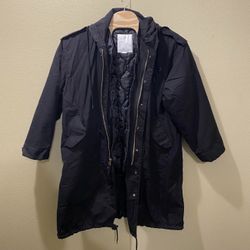 Women’s XXL LuLaRoe Black Parka Extreme Cold Weather Heavy Duty Long Winter Coat