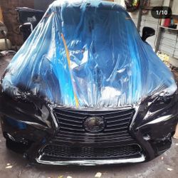 Lexus Black Rims/headlight Tint/tail Light Tint/ne Clear coat 