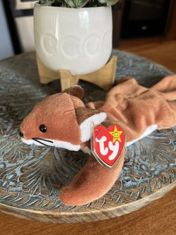 Sly the Fox 1996 Retired Beanie Baby with Tag Errors