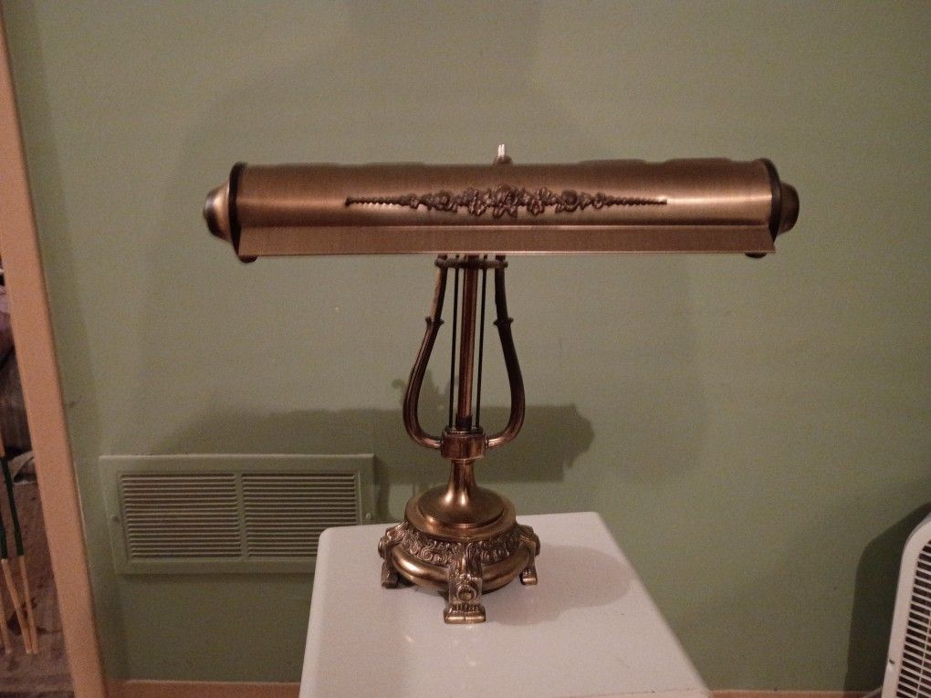 Vintage Piano Lamp