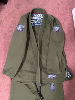 Flow Kimonos Green Gi