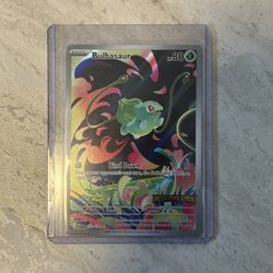 Pokemon Bulbasaur 133/132 Pokemon TCG Mega Evolution Stamped Promo