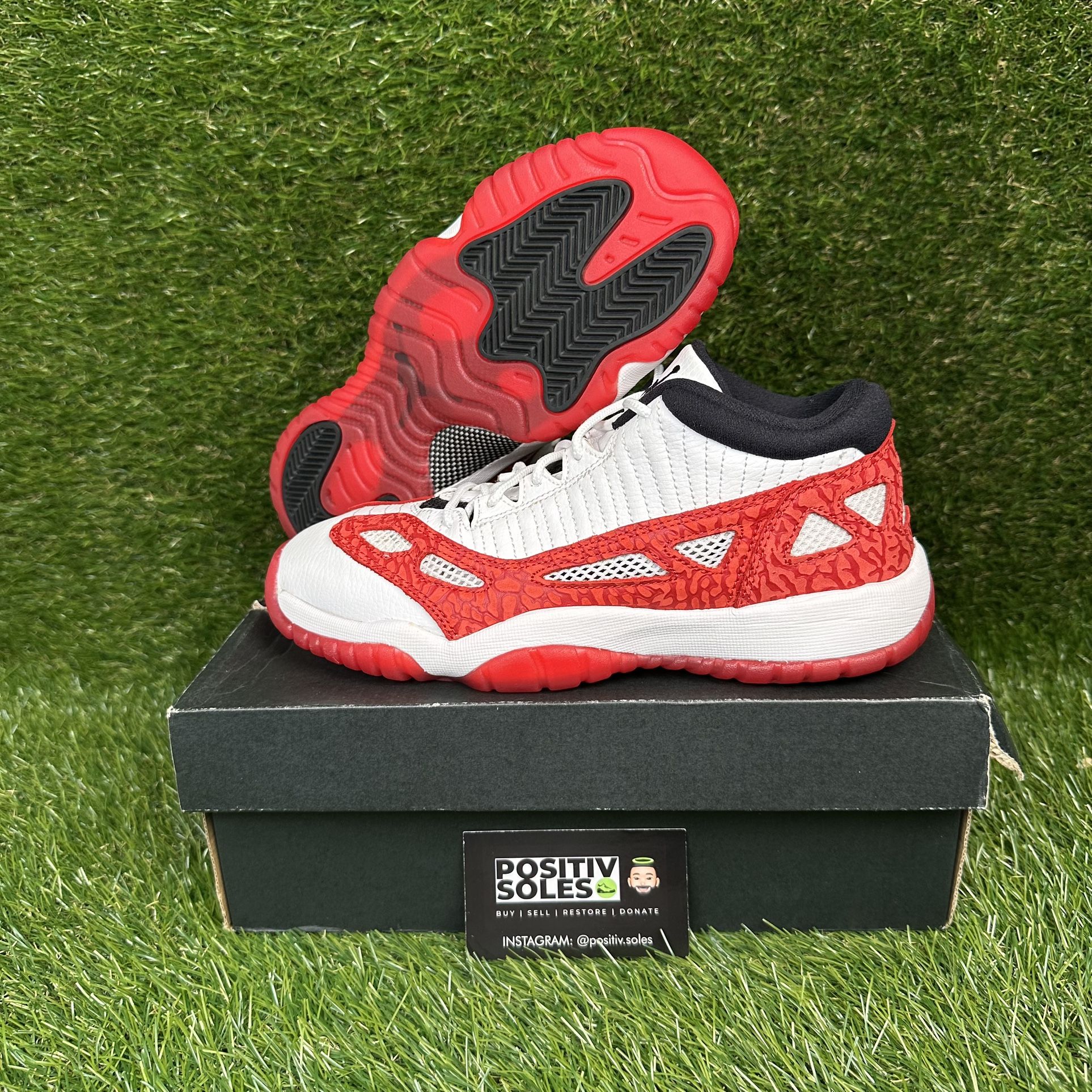 Air Jordan 11 Low IE GS Gym Red