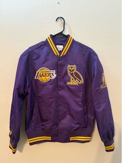 OVO Lakers Jacket New with tags Size Small