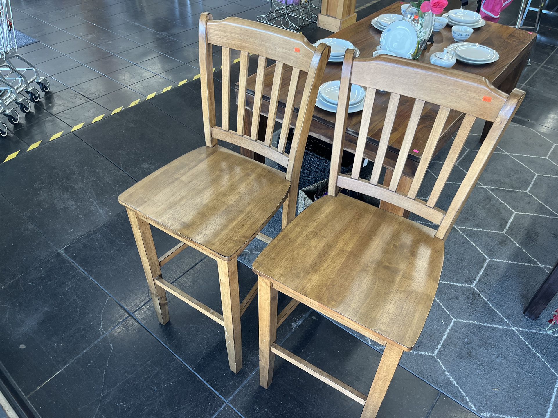 Sturdy Wooden Chair $40 Ea