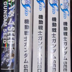 Mobile Suit Gundam Seed DVD's lot of 5