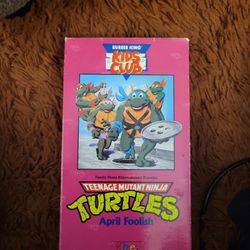 Teenage Mutant Ninja Turtles April Foolish (VHS, 1990) 