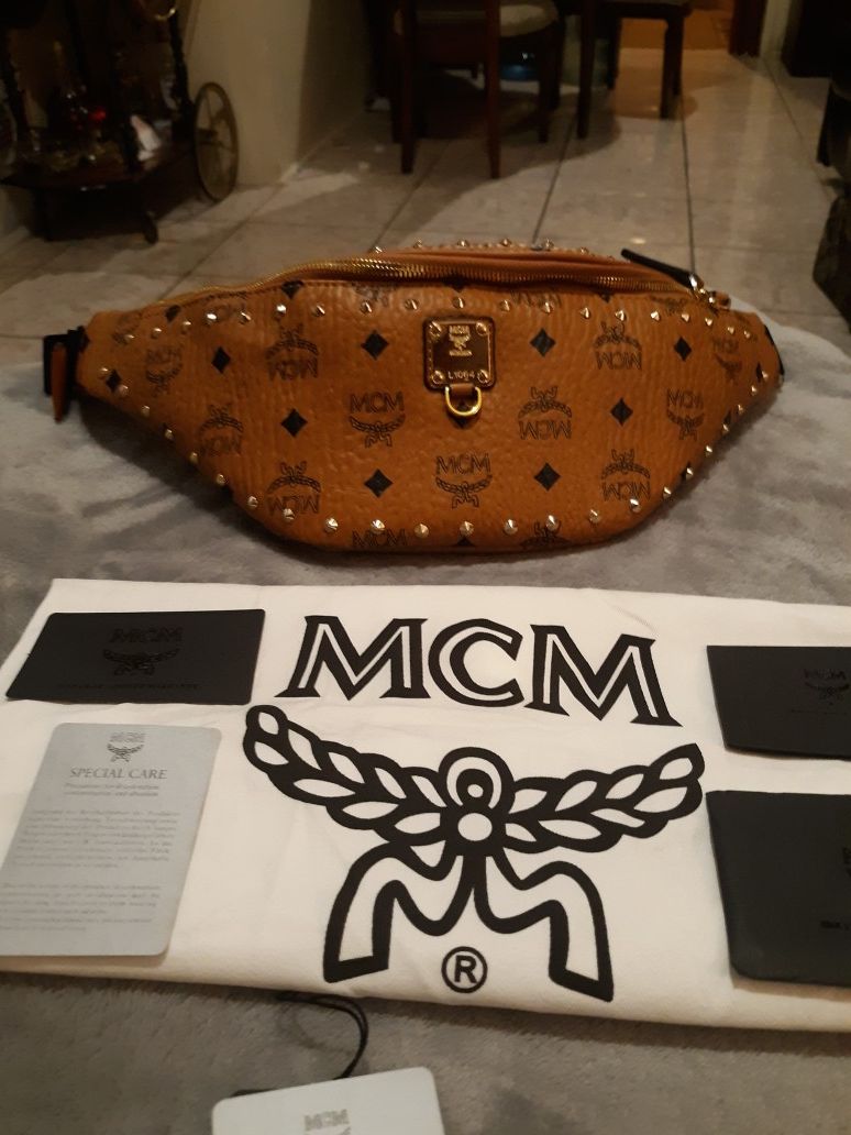 MCM Congac Fanny Pack/ Shoulder Pack