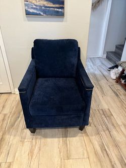 NICE BLUE SOFA CHAIR