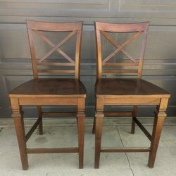 2 kitchen dining stools