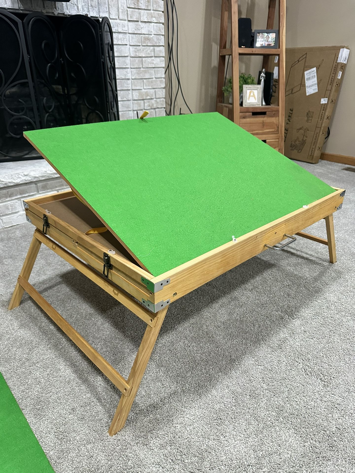 Puzzle Board With Legs