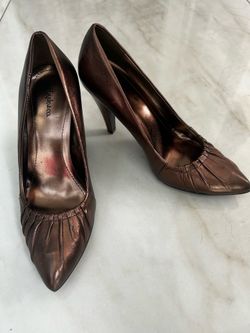 Bronze heels size 6.5 M