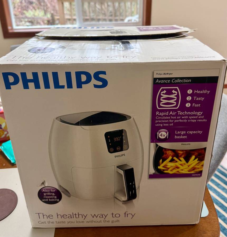 Philips Air Fryer Avance Collection HD9240 White