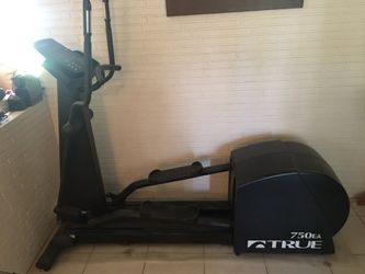 True Fitness 750ea elliptical trainer /cardio