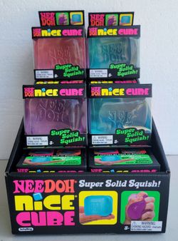 *AUTHENTIC* NeeDoh Nice Cube Super Solid Squish $15 each. *PLEASE DON'T ASK IF AVAILABLE*