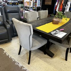 Dining Table $549 Chairs $129 NEW