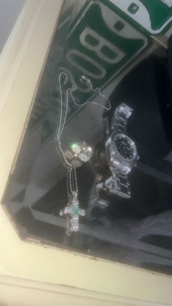 Watch, Earrings, Necklace,Pendant