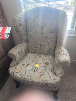 Traditional Wing back chair