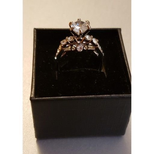 Engagement Wedding Ring Set- Included Ring & Band