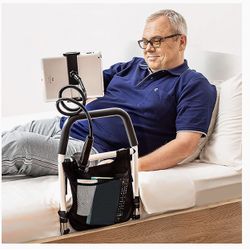 Bedrail With Phone/Tablet Holder
