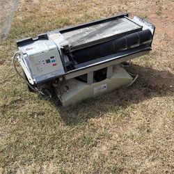 Air conditioner from hotel, ready to use just need to fix the scroll cage