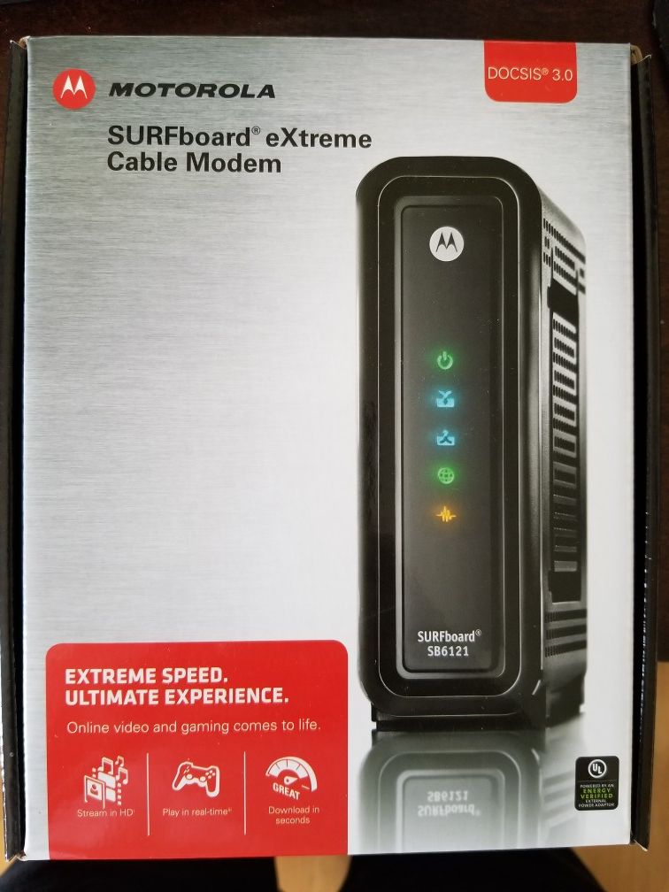 Motorola Surfboard SB6121 Modem for Sale in Seattle, WA OfferUp