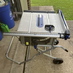 Kobalt 10” Jobsite Table Saw w/ Stand