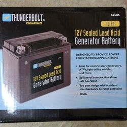 12V Generator / Motorcycle Battery - NEW IN BOX