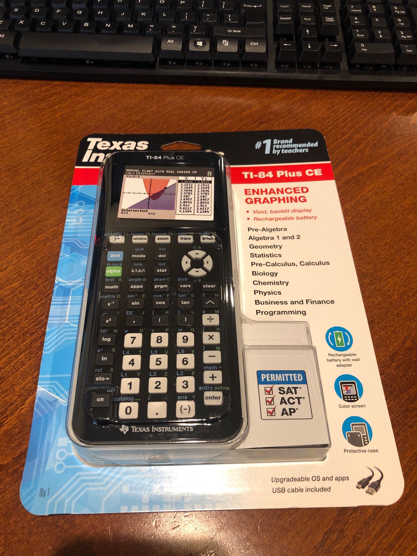 TI 84 Plus CE Graphing Calculator