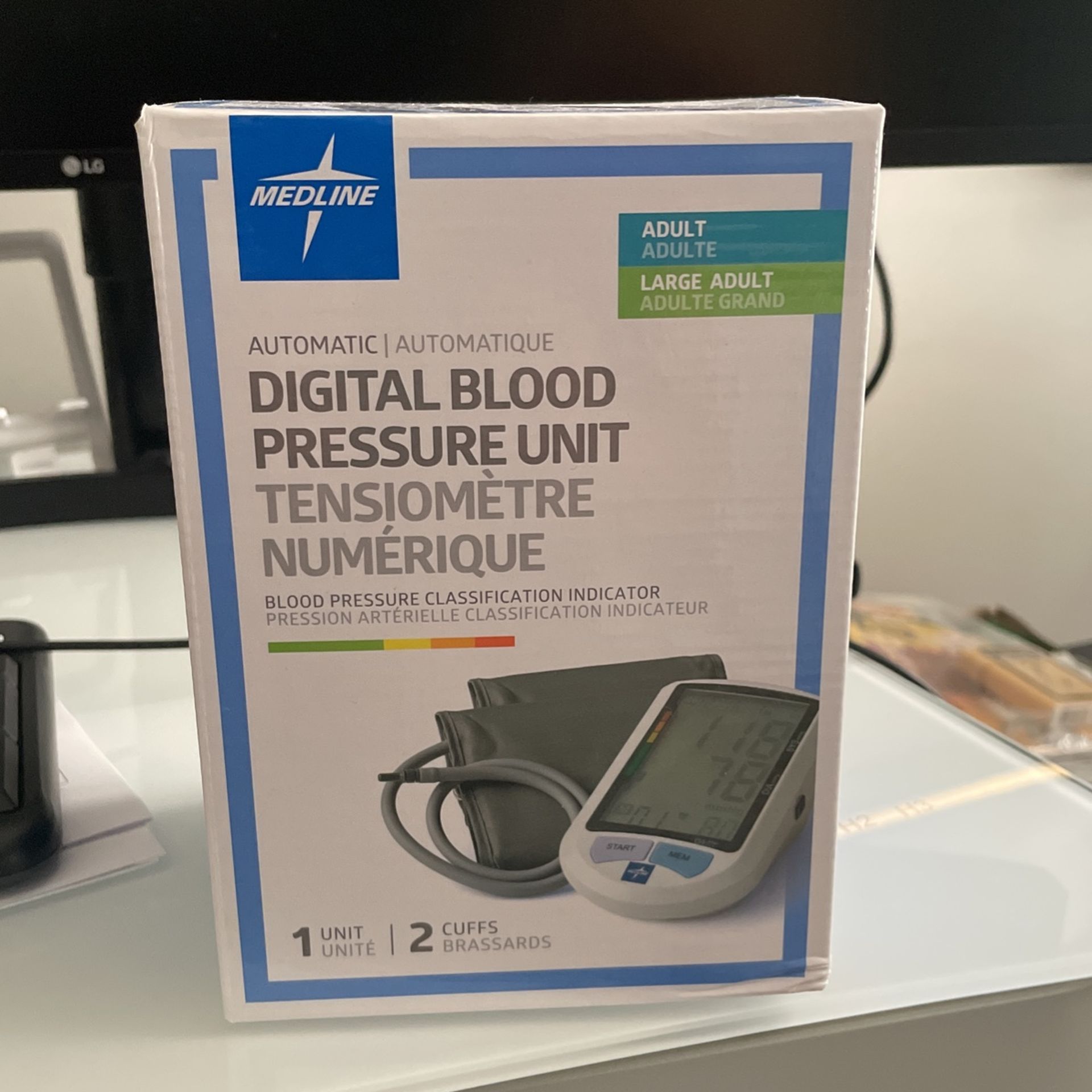 Digital Blood Pressure Unit - Medline Brand New