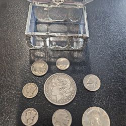 Silver Treasure Chest