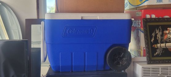 Ice chest on wheels