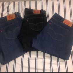 LEVI 501 SHRINK TO FIT JEANS