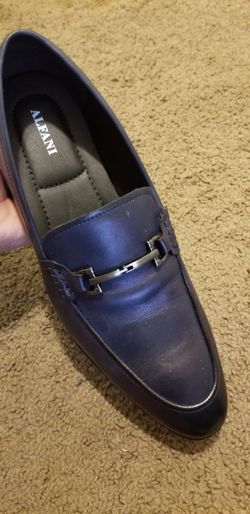 Alfani dress shoes. Chandlerney navy size 13