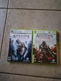 Assassin's  creed 1 and 2 Xbox  360
