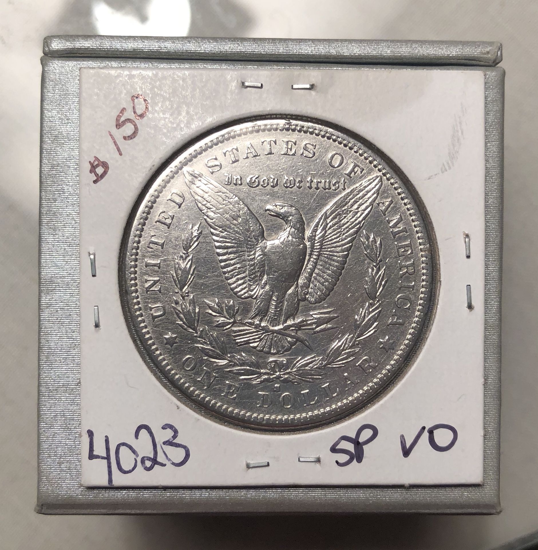 1885-S Morgan Silver Dollar