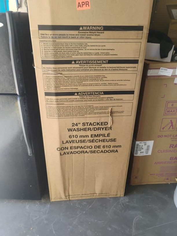 Stackable Washer And Dryer 24"