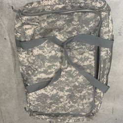 Army duffle bag
