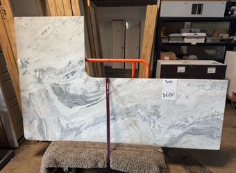 Marble Stone Pre-cut counter top Only size available See Pictures for Measurements On Sale