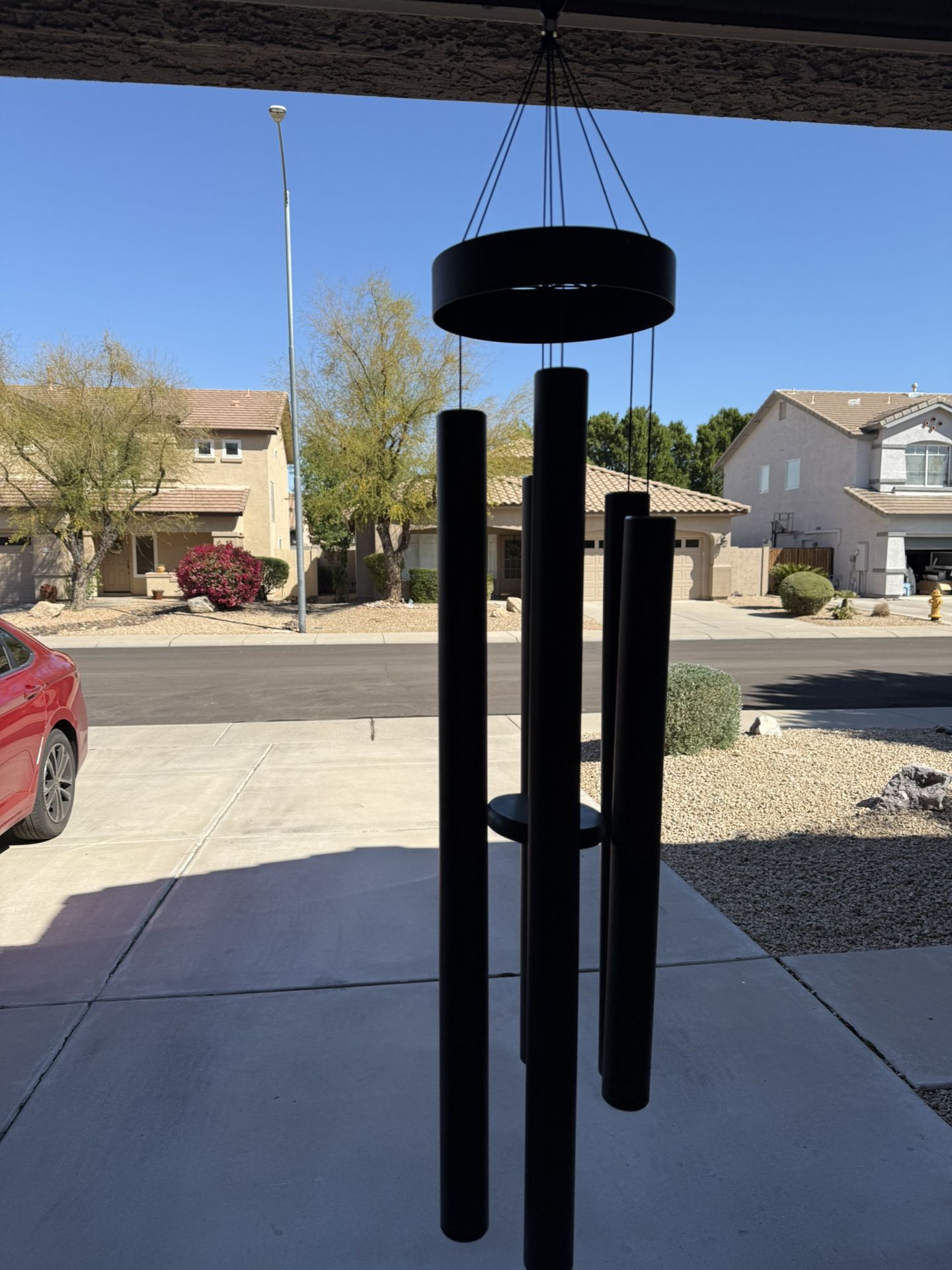 JOYOUS 60” LARGE BLACK WIND CHIME