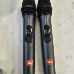 JBL wireless microphone NO DONGLE/RECEIVER mics only
