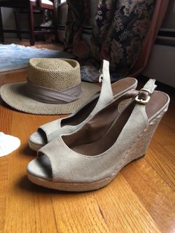 Franco Sarto Sand-Color Wedges