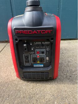 Predator 2000W super quiet generator item number 71343