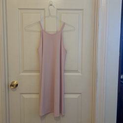 Pink summer dress size medium
