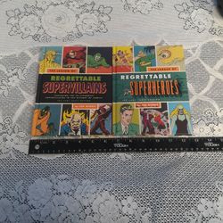 Lootcrate "The League Of Regrettable Superheroes" & "The League Of Regrettable Supervillains " By Jon Morris