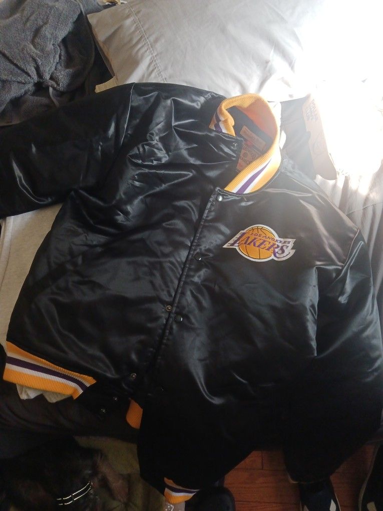 Lakers Mitchell And Ness Bomber Jacket