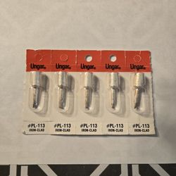 Ungar #PL-113 Iron Clad Soldering Tips Pack of 5 Pick Up Only