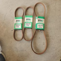 Mower Belts